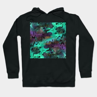 Graphite background. Simple abstract colorful watercolor, animal print. Hand-painted texture with drops, paint smears. Best for  wallpapers, covers and packaging, wrapping paper. Hoodie